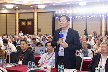 谢晓亮院士在学术年会全体院士报告会上提问